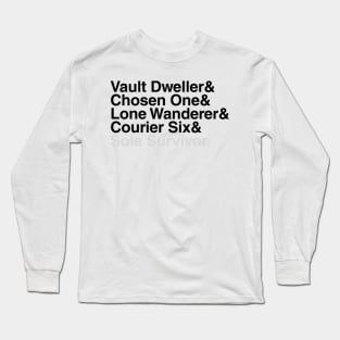 The Heroes of the Wastelands Long Sleeve T-Shirt